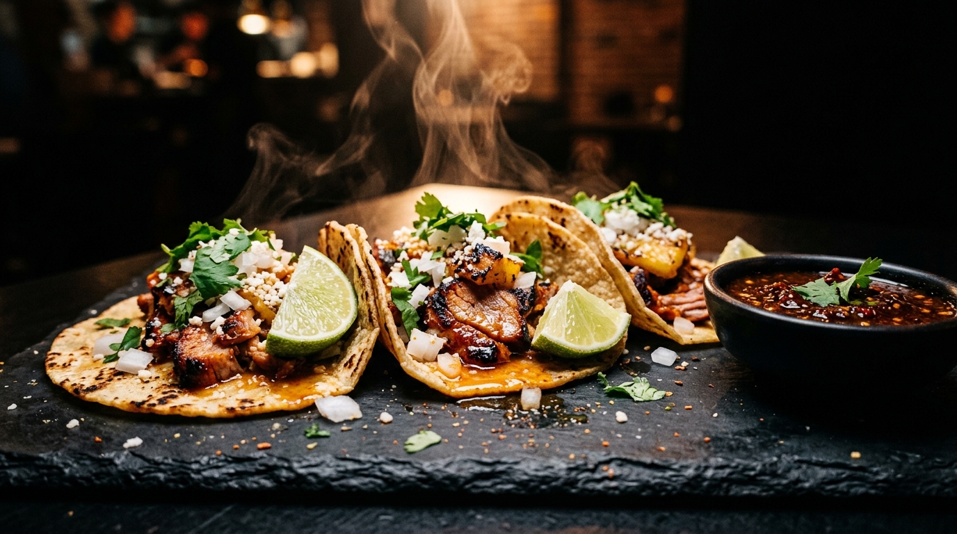 Beef Tacos al Pastor
